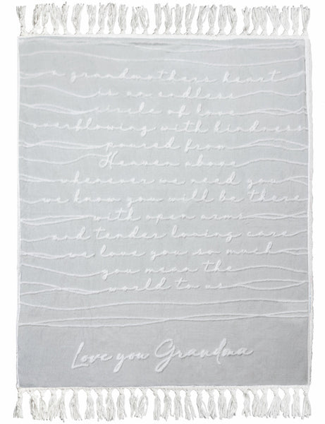 Love You Grandma - 50" x 60" Inspirational Plush Blanket