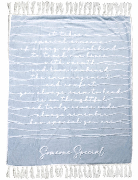 Someone Special - 50" x 60" Inspirational Plush Blanket