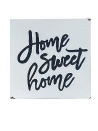 Metal Enamel Country Wall Decor Home Sweet Home