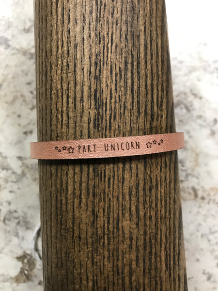 Rose Gold "Part Unicorn" Bracelet