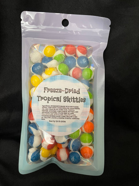 Freeze Dried candy Skittles Small bags: Tropical