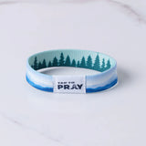 Tap To Pray™ Wristbands - Mountains & Forests LARGE