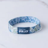 Tap To Pray™ Wristbands - River Rock Camo Moss & Slate LARGE