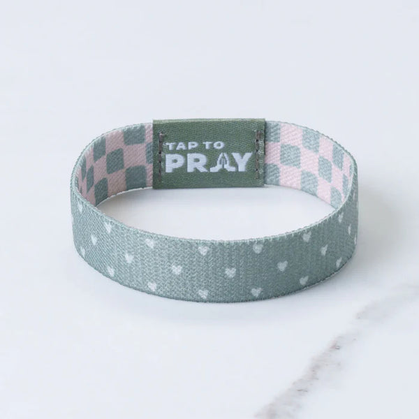 Tap To Pray™ Wristbands - Cottage & Tile SMALL