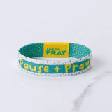 Tap To Pray™ - Kingfolk Series Wristband - Pause + Pray SMALL