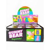 Marbled Gummy Bear Squishy Toy: MIX COLOR / ONE(12)