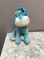 Blue Plush Lion