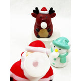 Blow Bubble Cute Christmas Character Squishy: MIX COLOR / ONE(12)