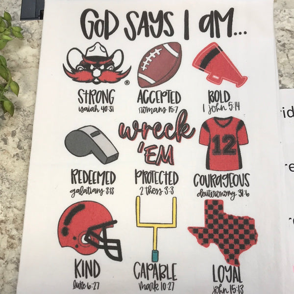 Texas Tech - God Says I Am