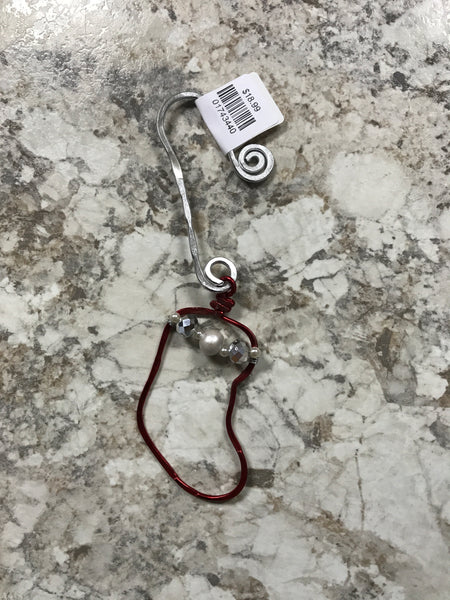 Red Stocking Ornament