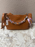 Purse/Phone Accessory-  Pink & Blue & White