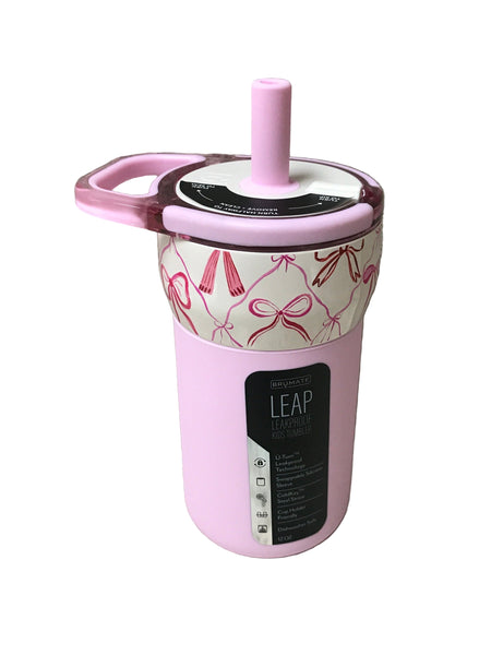 BruMate Leap 12oz Pink Bows