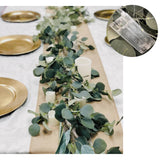 70" Artificial Grey green Eucalyptus Garland seeded