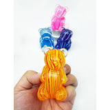 Marbled Gummy Bear Squishy Toy: MIX COLOR / ONE(12)
