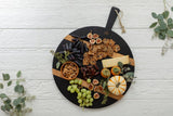 Black Round Mod Charcuterie Board, Medium