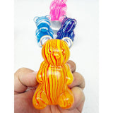 Marbled Gummy Bear Squishy Toy: MIX COLOR / ONE(12)
