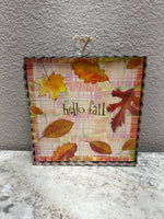 RT Mini "Hello Fall" Leaves Print