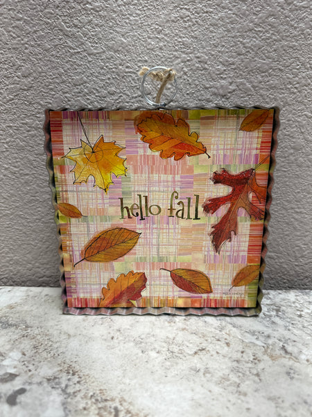 RT Mini "Hello Fall" Leaves Print