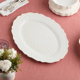 Isabella Cream Oval Platter 18" x 13.5"