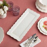 Isabella Cream Rectangular Platter 19" x 8"