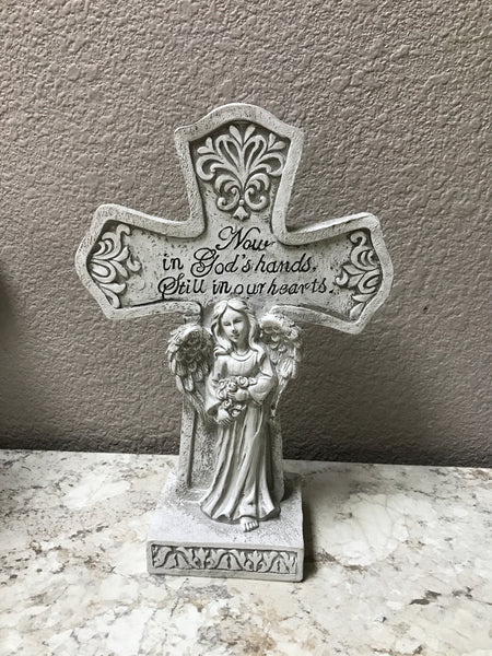 Now in God's Hands... Sympathy Cross
