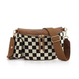 Checkmate Bum Bags: Black