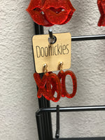 Acrylic XOXO Earrings