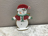 12" C.DOUGH SNOWMAN COOKIE