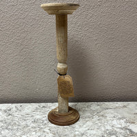 Wood and Metal Candle Holder