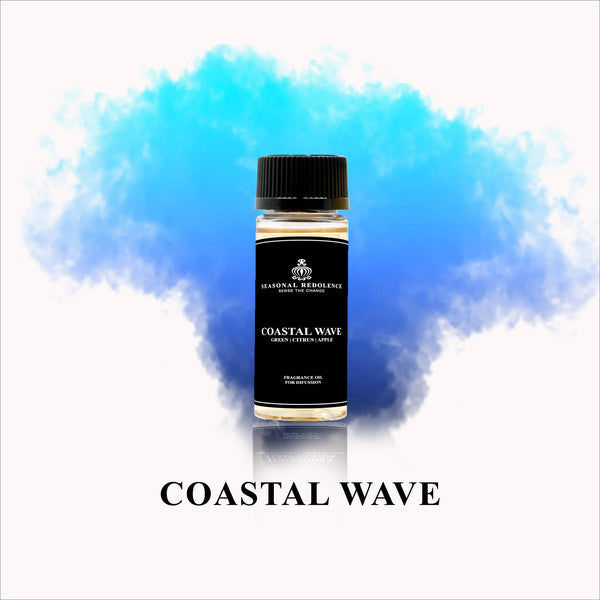 Coastal Wave Luxury Home Oil Diffuser Scent: 50 ml