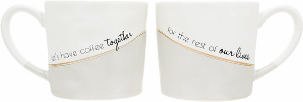 Coffee Together - 15 oz Cup (Set of 2)  NEW!