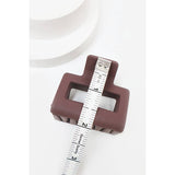 Matte Color Rectangle Medium Hair Clip: MIX COLOR / ONE(12)