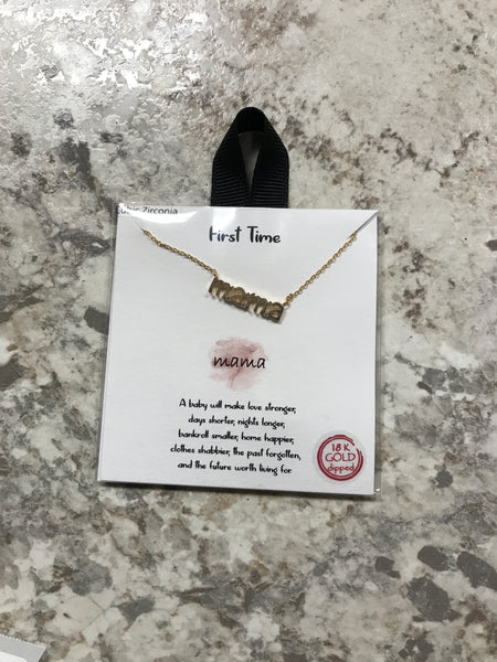 MAMA Gold Necklace