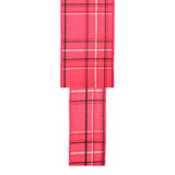 Wired Ribbon | Hot Pink/Spring Plaid | 10 Yard Roll: 1 1/2"