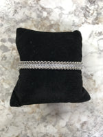 Silver Bracelet with C.Z