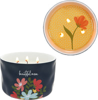 Beautiful Mom - 12 oz - 100% Soy Wax Reveal Triple Wick Candle