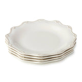 Heritage Scroll Dinner Plate – Classic Curves in Stoneware