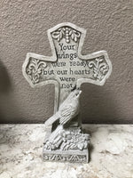 Your wings were ready... Sympathy Cross