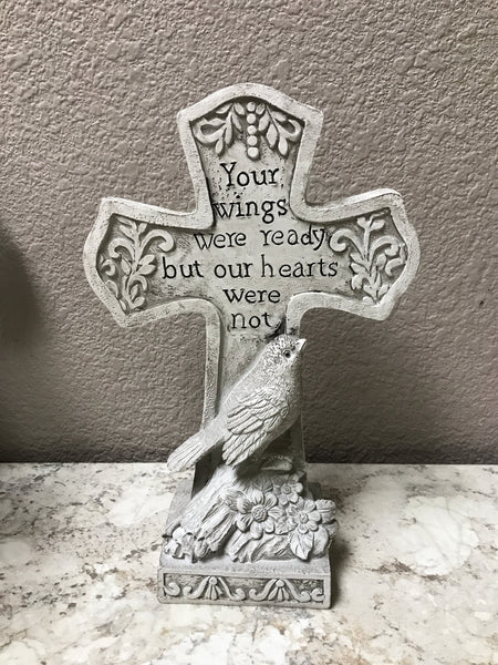 Your wings were ready... Sympathy Cross