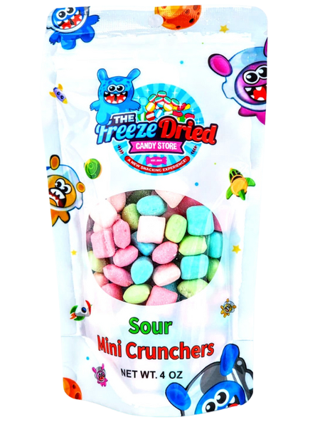 Sour Mini Crunchers: Singles / 4 OZ