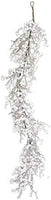 White Flocked Berry Garland