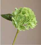 12.5"Real Touch lifelike Hydrangea-6”bloom: Royal Blue