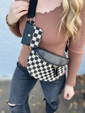 Checkmate Bum Bags: Black