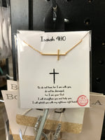 Gold Cross Necklace