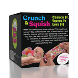 Crunch & Squish Candy Series Crunchy Squishy Stress Ball Fidget Toy (1pc) Color Ships Assorted