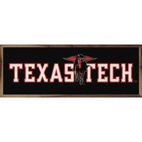Horizontal Logo Bold Logo Texas Tech University: 12 x 4 x 1.5