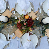 70" Artificial Grey green Eucalyptus Garland seeded
