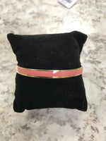 Dusty Pink Gold Bangle LG