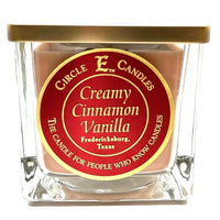 Creamy Cinnamon Vanilla Scented Jar Candle- 22oz
