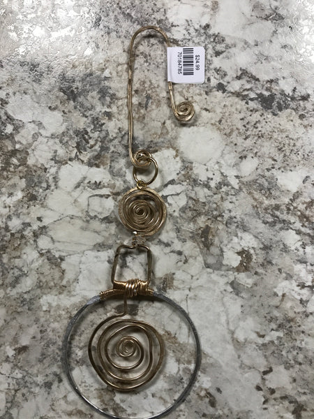 Silver and Gold Ornament